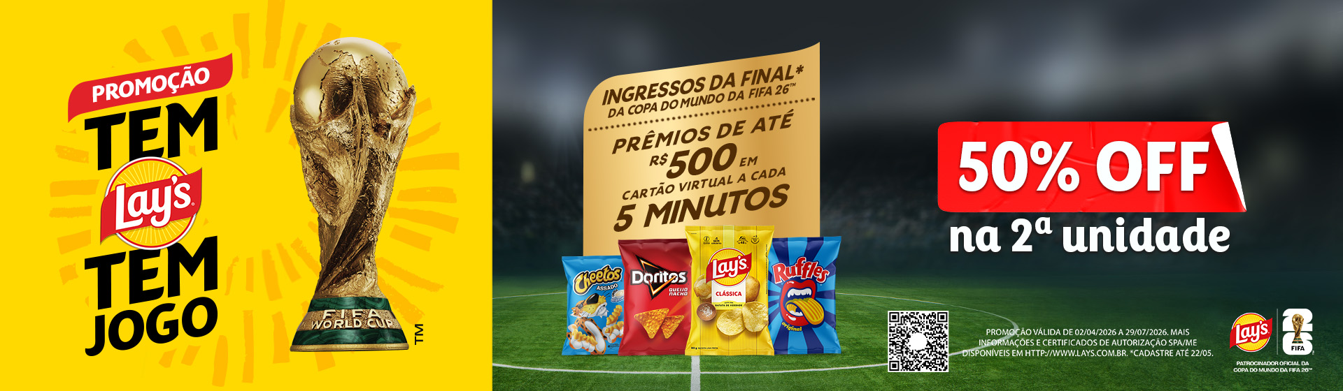 Salgadinhos Pepsico 27 a 03/06